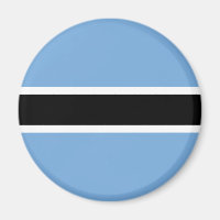 Patriotic Botswana Flag Magnet