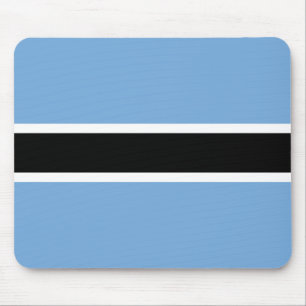 Patriotic Botswana Flag Mouse Pad
