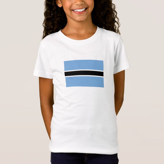 Patriotic Botswana Flag T-Shirt (Front)