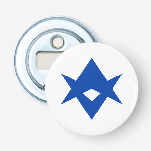 Patriotic bottle opener with Flag of Toyota City