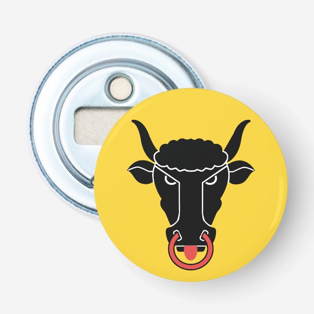 Patriotic bottle opener with Flag of Uri (Front)
