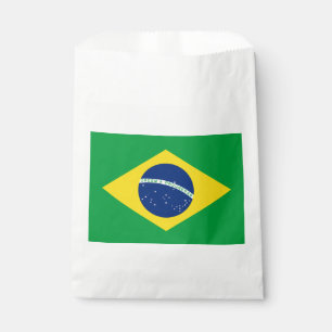 Patriotic Brazil Flag Favour Bags
