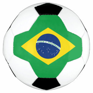 Patriotic Brazil Flag Soccer Ball