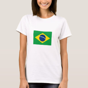 Patriotic Brazil Flag T-Shirt