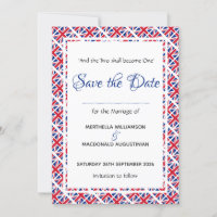 Patriotic British UNION JACK Wedding