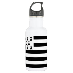 Patriotic Brittany Flag 532 Ml Water Bottle