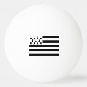 Patriotic Brittany Flag Ping Pong Ball