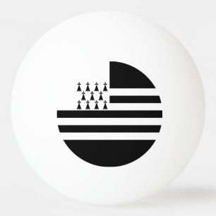 Patriotic Brittany Flag Ping Pong Ball