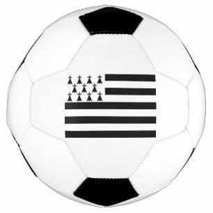 Patriotic Brittany Flag Soccer Ball