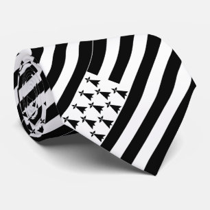 Patriotic Brittany Flag Tie