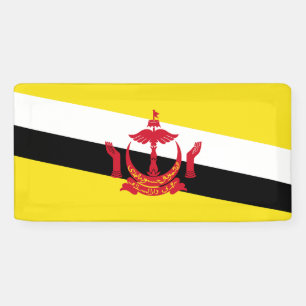 Patriotic Brunei Flag Banner