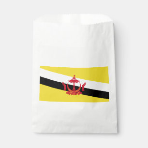 Patriotic Brunei Flag Favour Bags