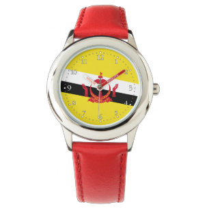 Patriotic Brunei Flag Watch