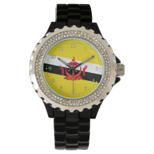 Patriotic Brunei Flag Watch