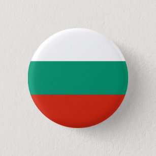 Patriotic Bulgarian Flag 3 Cm Round Badge