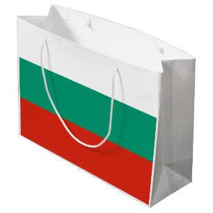 Patriotic Bulgarian Flag Large Gift Bag