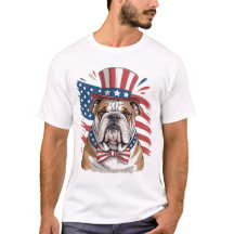 Patriotic Bull Dog
