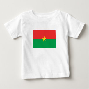 Patriotic Burkina Faso Flag Baby T-Shirt