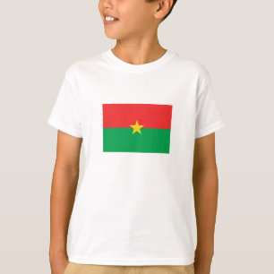 Patriotic Burkina Faso Flag T-Shirt