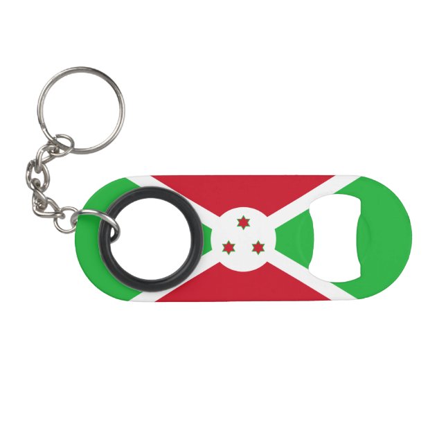 Patriotic Burundi Flag (Front (Horizontal))