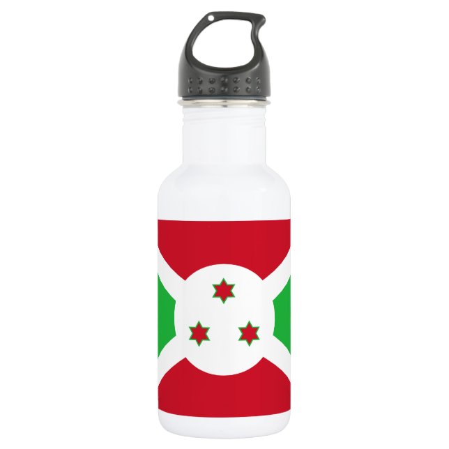 Patriotic Burundi Flag 532 Ml Water Bottle (Front)