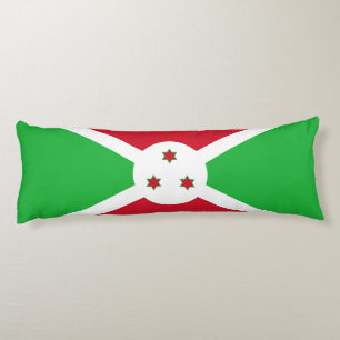 Patriotic Burundi Flag Body Cushion