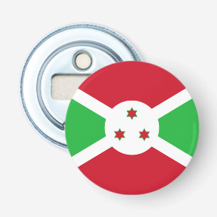 Patriotic Burundi Flag Bottle Opener