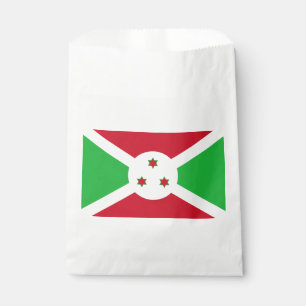 Patriotic Burundi Flag Favour Bags