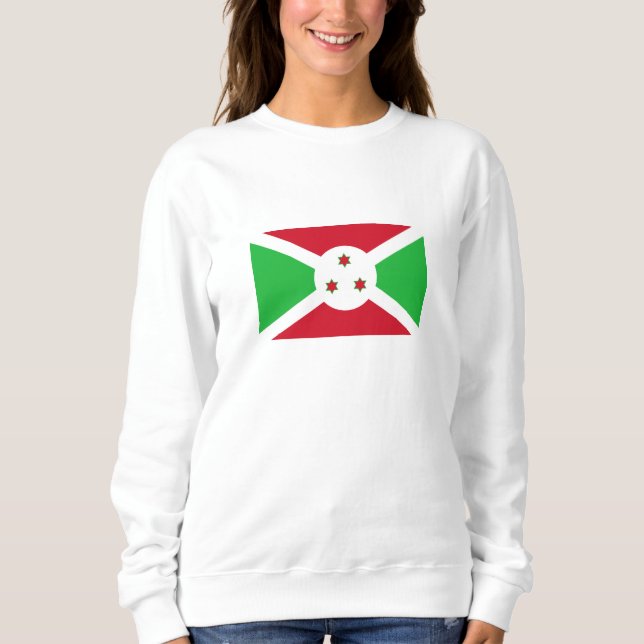 Patriotic Burundi Flag Sweatshirt (Front)