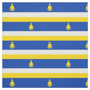 Patriotic Buryatia Flag Fabric