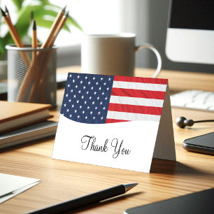 Patriotic Business Thank You Cards