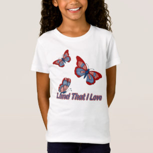 Patriotic Butterflies T-Shirt
