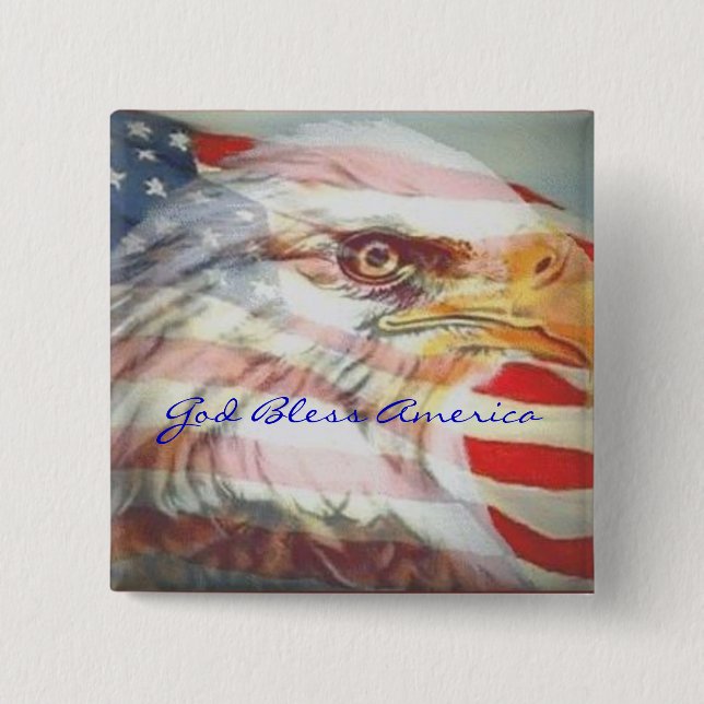 Patriotic Button (Front)
