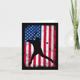 Patriotic Bysebyll 4th Of July Men Usa American Fl Card