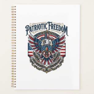 Patriotic Cajun Pride Vector Graphic Tee_1 Planner