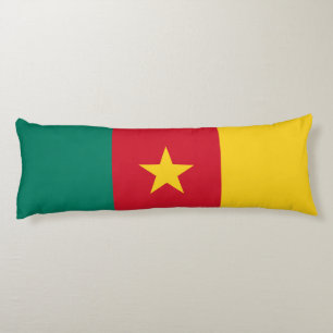 Patriotic Cameroon Flag Body Cushion