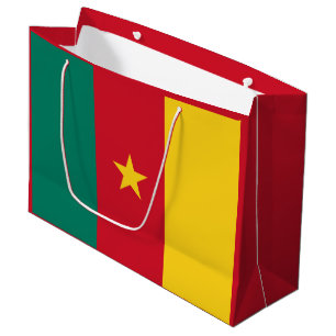 Patriotic Cameroon Flag Large Gift Bag