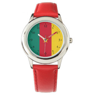 Patriotic Cameroon Flag Watch