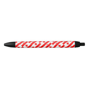  Patriotic Canada Flag   Black Ink Pen