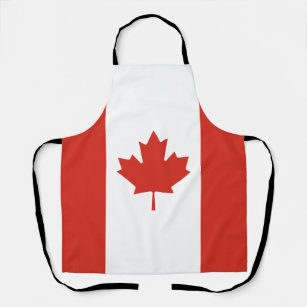 Patriotic Canadian Flag Apron