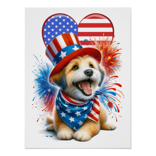 Patriotic Canine POSTER (Front)