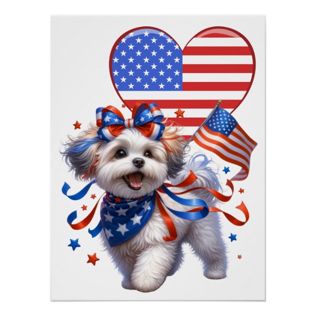 Patriotic Canine POSTER (Front)