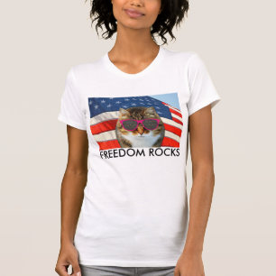 Patriotic Cat T-shirt