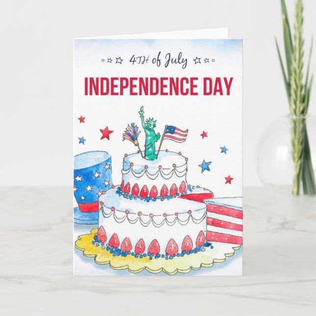 Patriotic Celebration Card (Front)