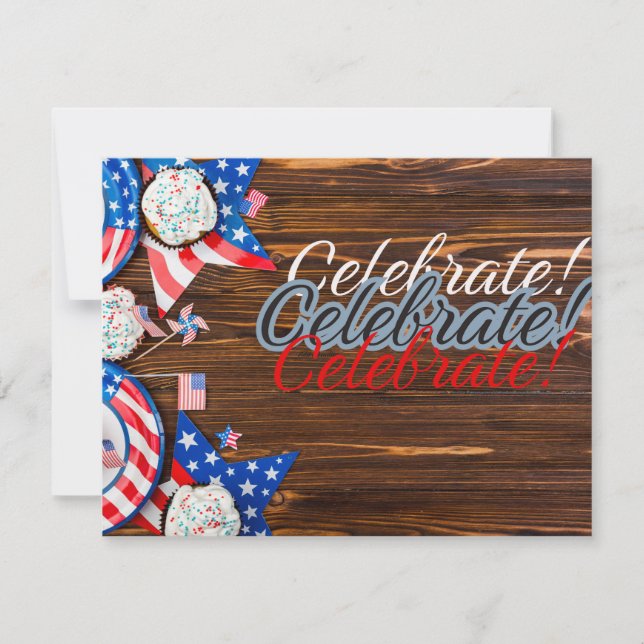 Patriotic Celebration Card (Front)
