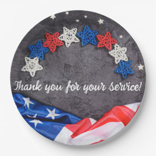 Patriotic Celebration Paper Plate