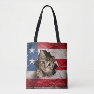 Patriotic Celebration Tote Bag