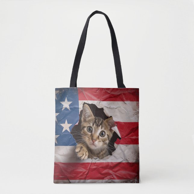 Patriotic Celebration Tote Bag (Front)