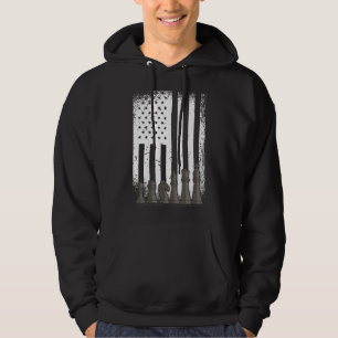 Patriotic Chess Player American Usa Flag Chess Hoodie