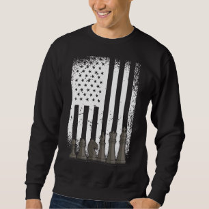 Patriotic Chess Player American Usa Flag  Chess Sweatshirt